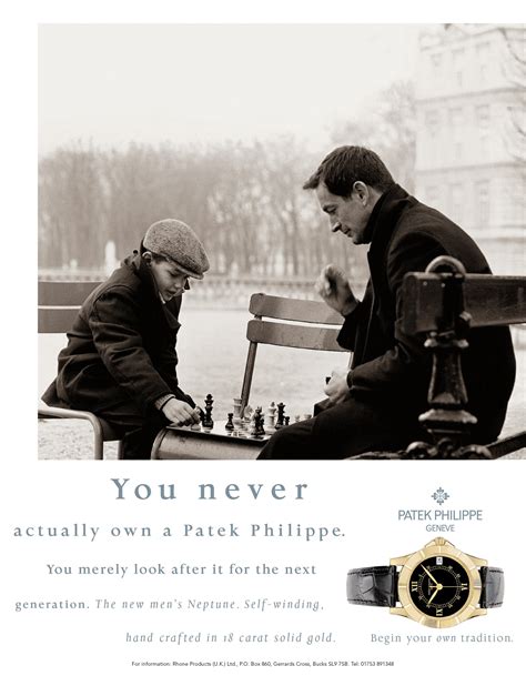 patek philippe slogan